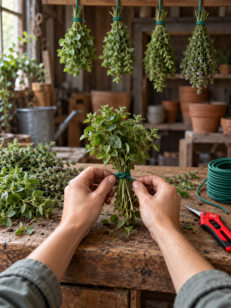 How to Dry Herbs at Home