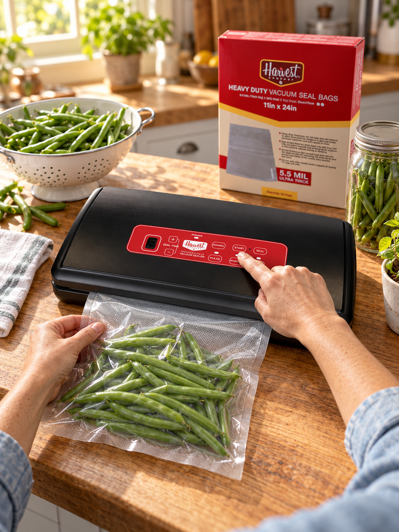 How to Vacuum Seal Garden Produce