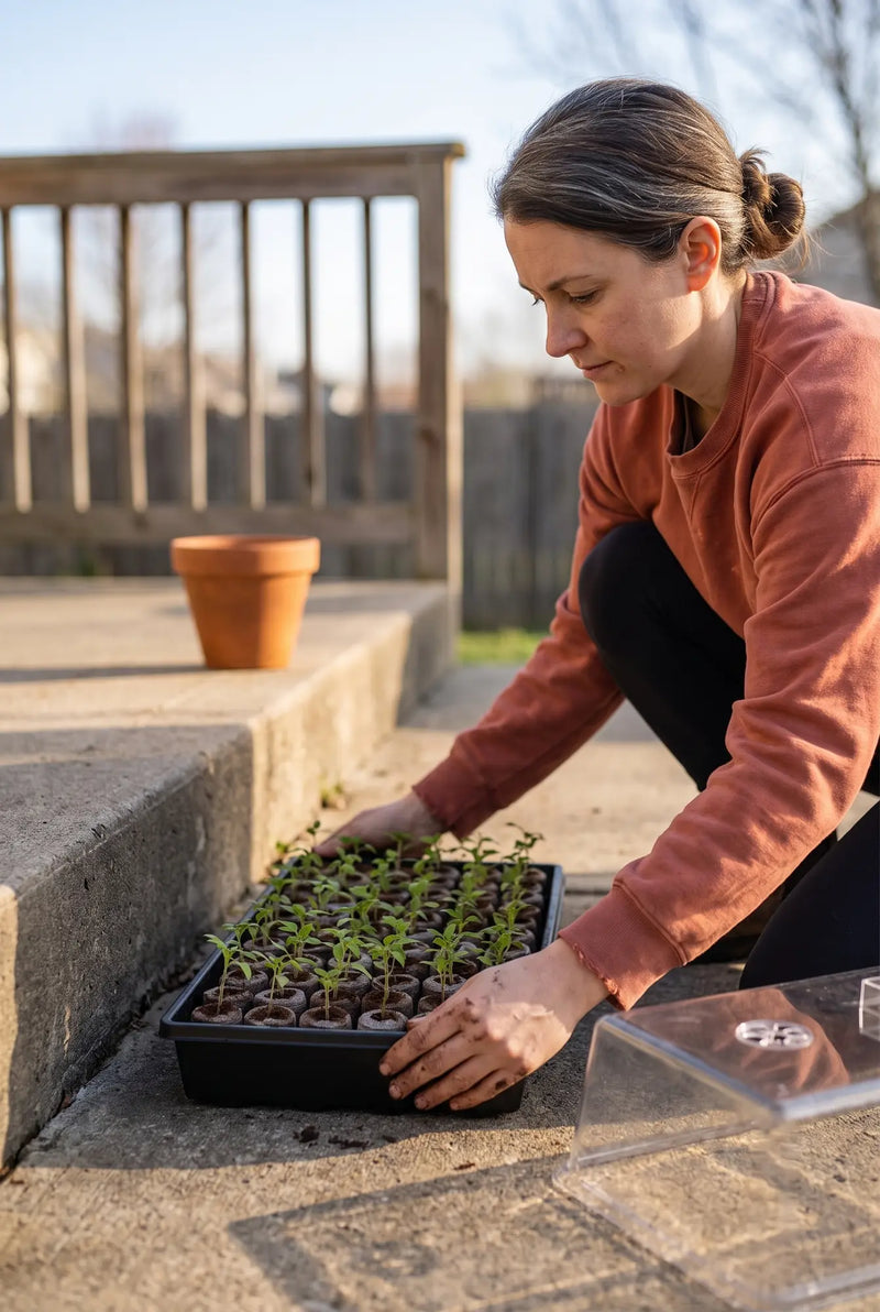 Hardening Off Seedlings