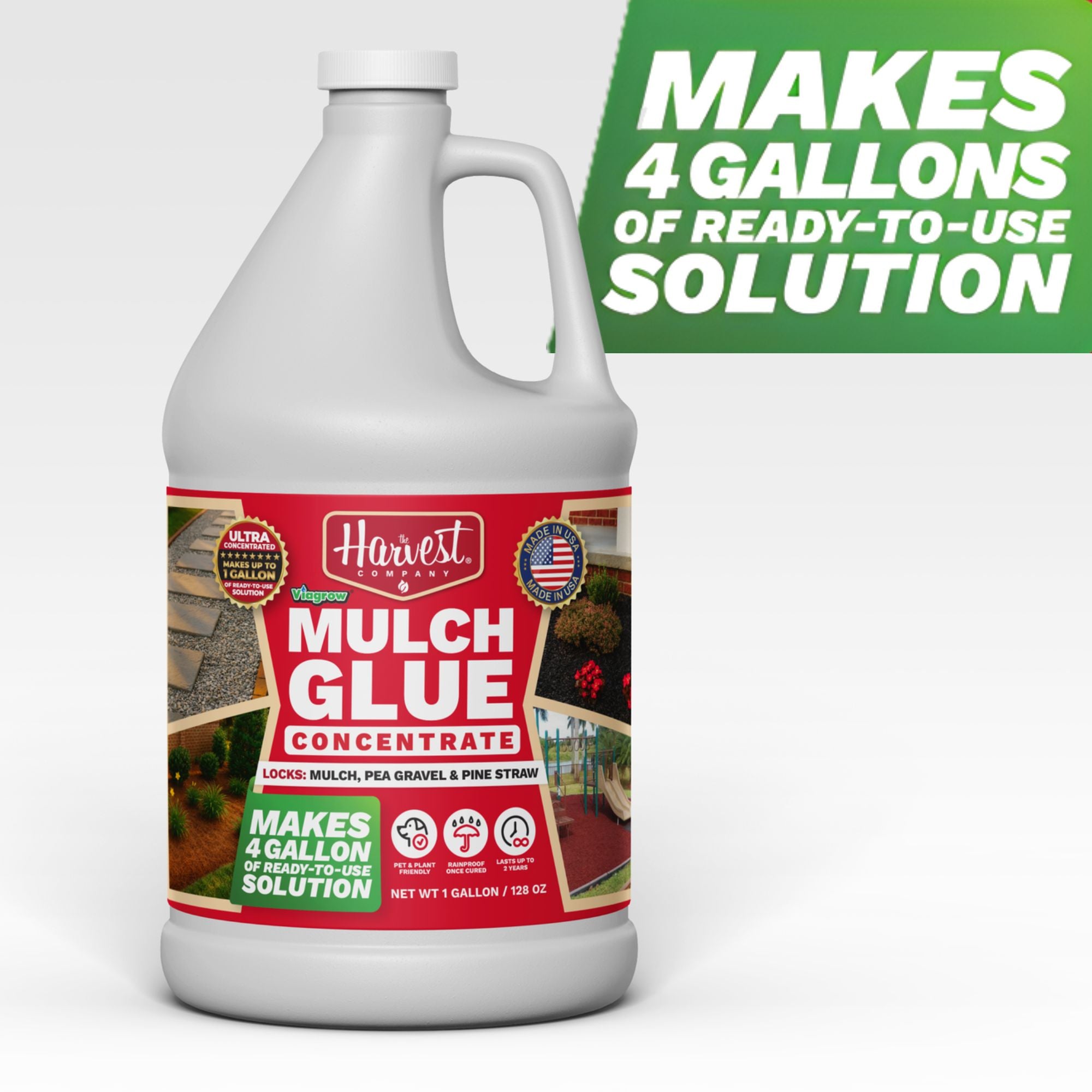 The Harvest Company Mulch Glue Landscape Adhesive