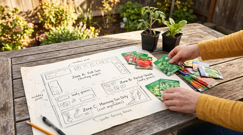 Match crops to the map
