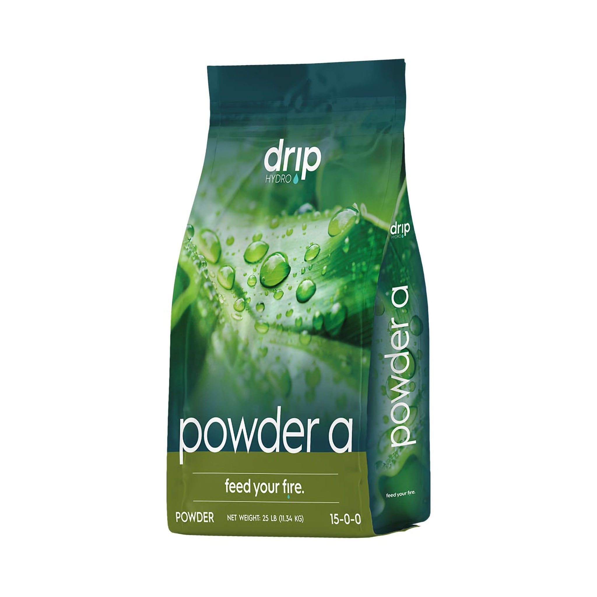 Drip Hydro 25 lb. (11.34 kg) Powder A Nitrogen & Calcium Formula Fruiting & Flowering Plants Dry Plant Fertilizer 15-0-0