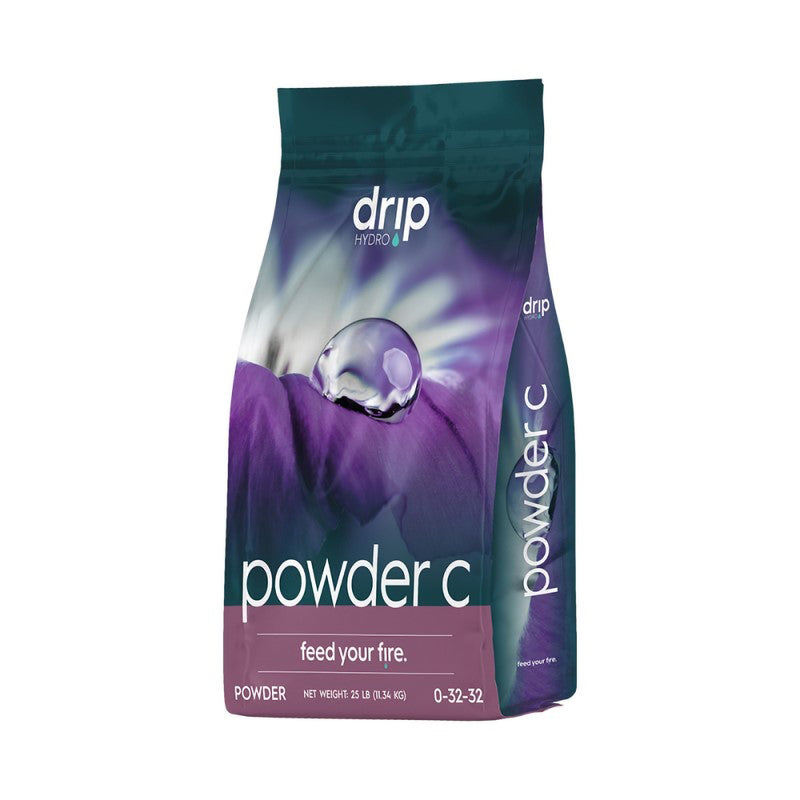 Drip Hydro 25 lb. (11.34 kg) Powder C High PK Formula Fruiting & Flowering Plants Dry Plant Fertilizer 0-32-32