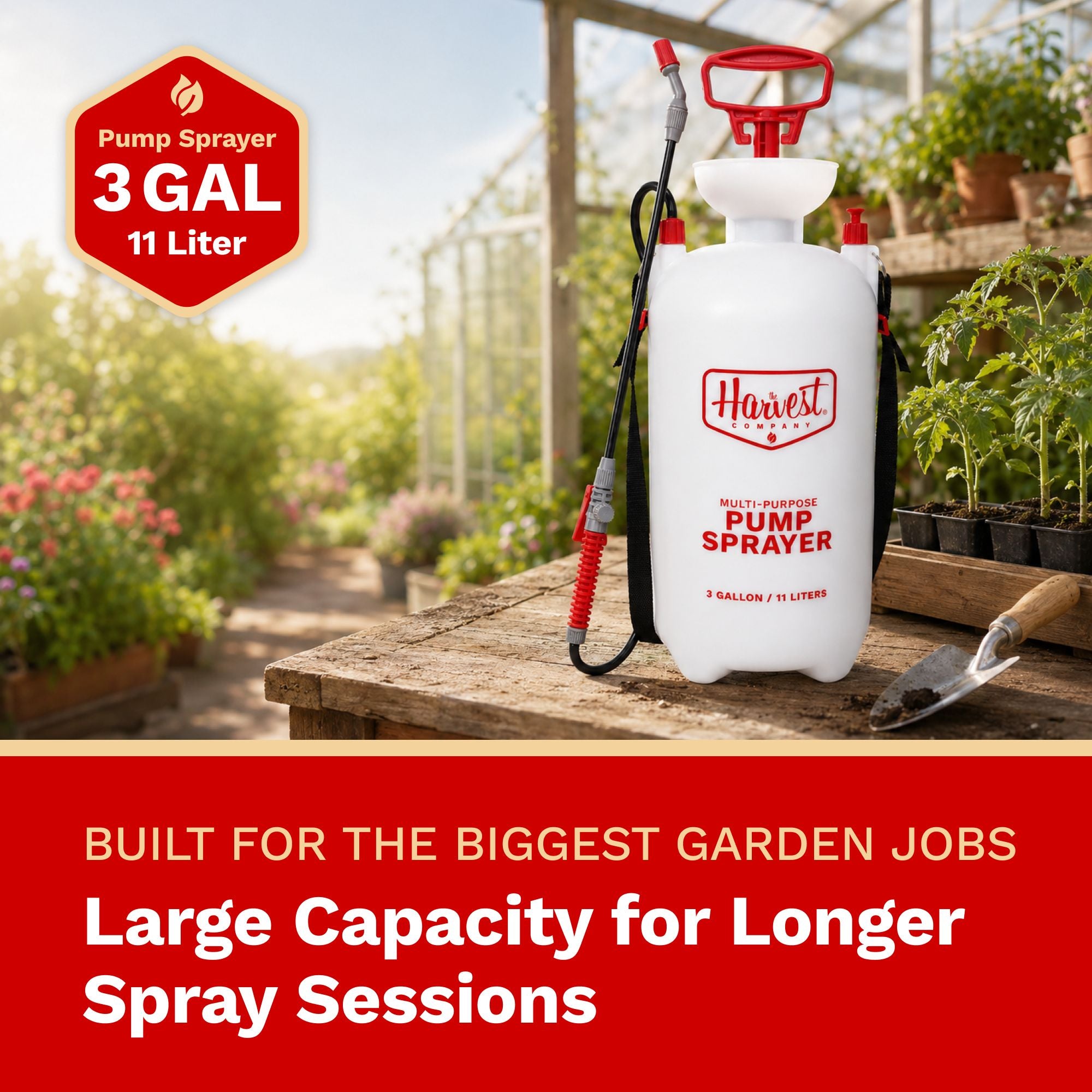 The Harvest Company Multi-Purpose Lawn and Garden Pump Sprayer