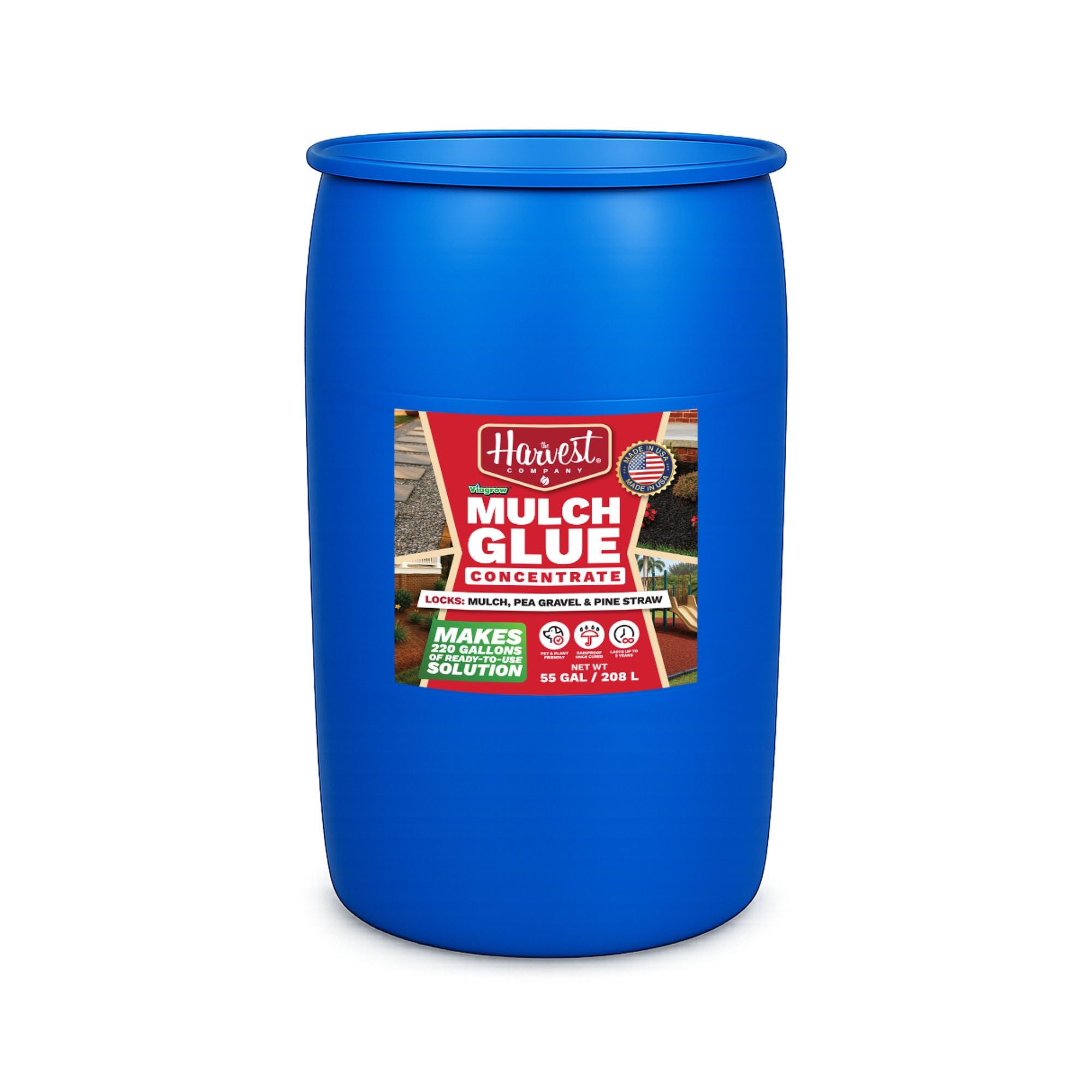 The Harvest Company Mulch Glue Landscape Adhesive
