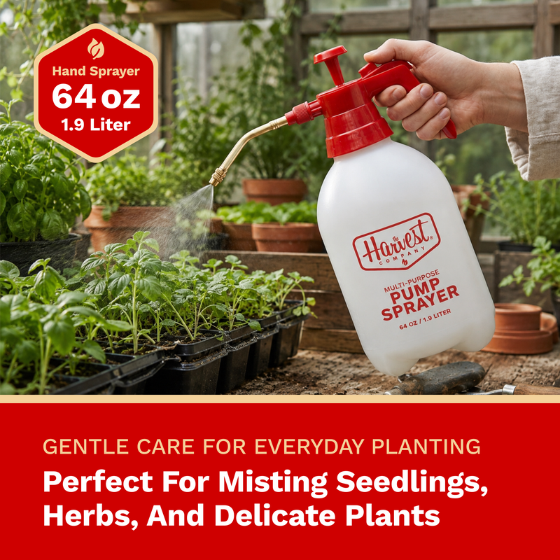 The Harvest Company 64 oz. Multi-Purpose Handheld Garden Pump Sprayer