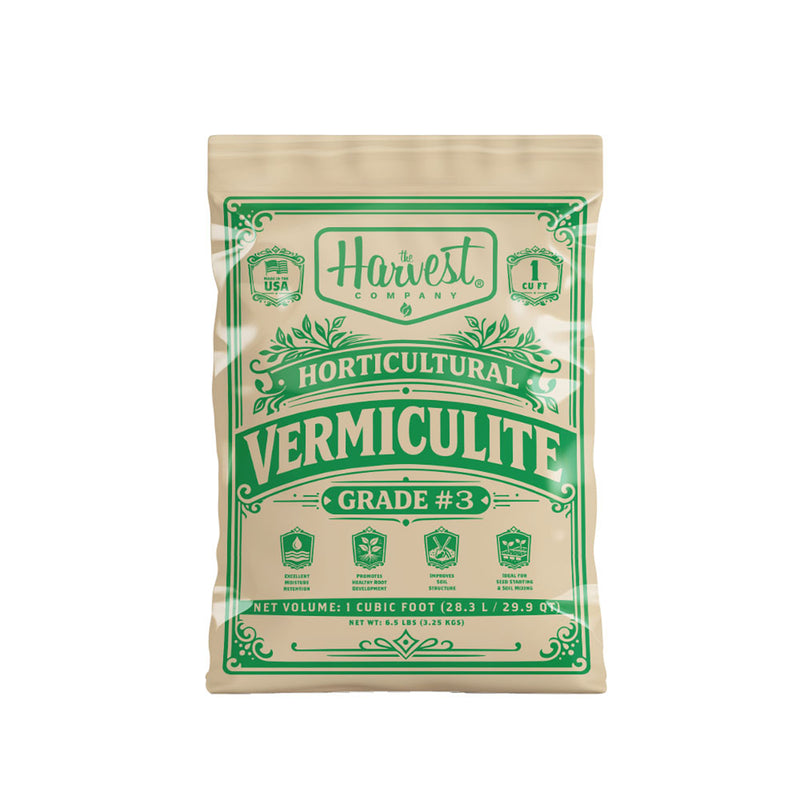 The Harvest Company 1 cu. ft. Horticultural Vermiculite Natural Soil Amendment (Packs)