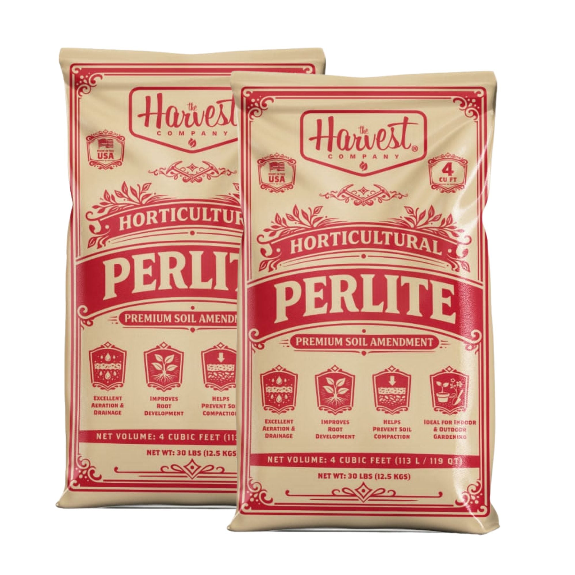 The Harvest Company 4 cu. ft. (113L) Horticultural Perlite Natural Soil Amendment (Packs)
