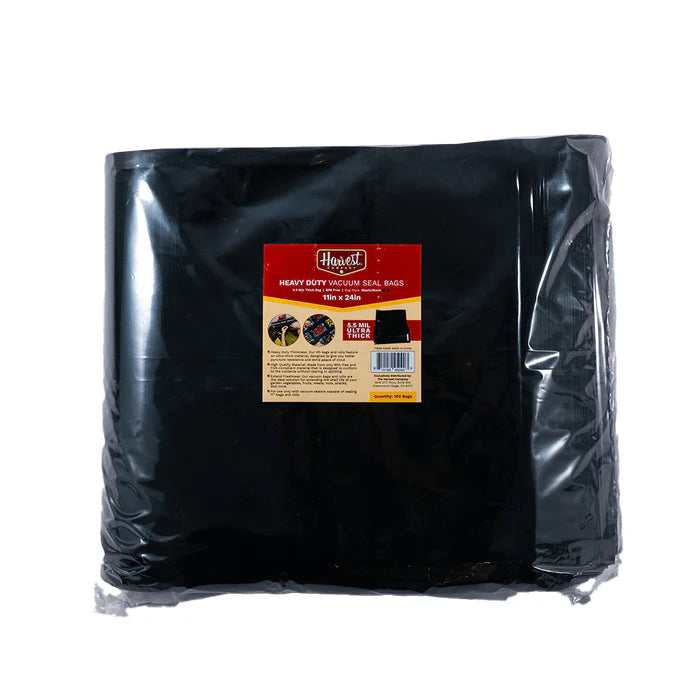 The Harvest Company 11 in x 24 in 5.5 mil Heavy Duty Precut Vacuum Seal Bags 100-Count