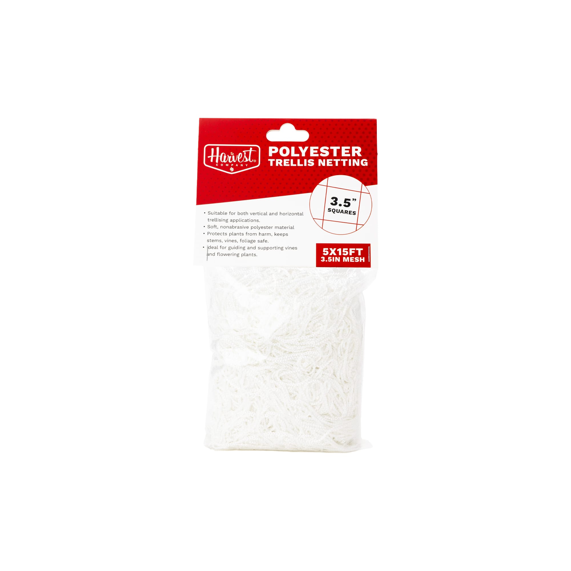 Harvest Polyester Trellis Netting package on a white background