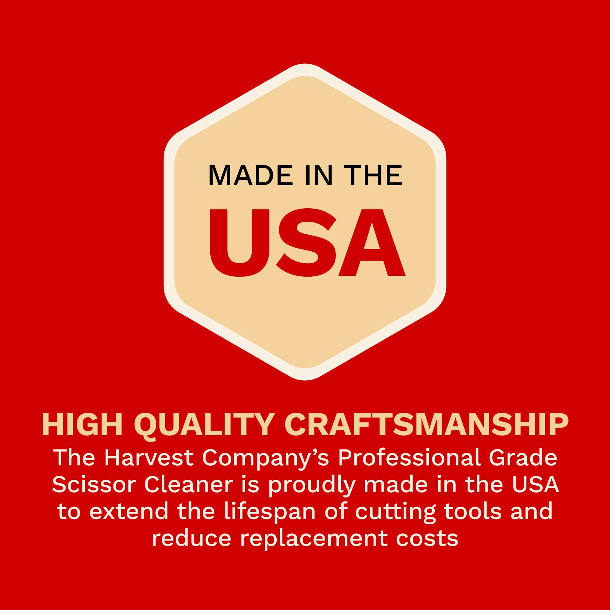 The Harvest Company Professional Scissor Cleaner with EZ-Soak Foam, Removes Sticky Plant Residue for Efficient Workflow