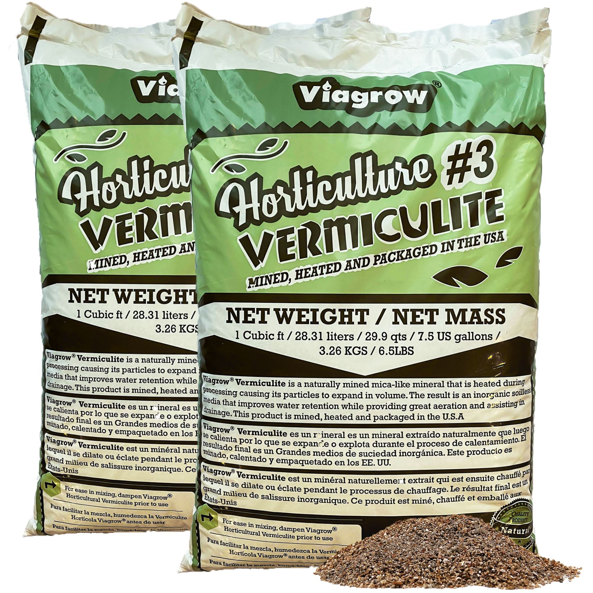 The Harvest Company 1 cu. ft. Horticultural Vermiculite Natural Soil Amendment (Packs)