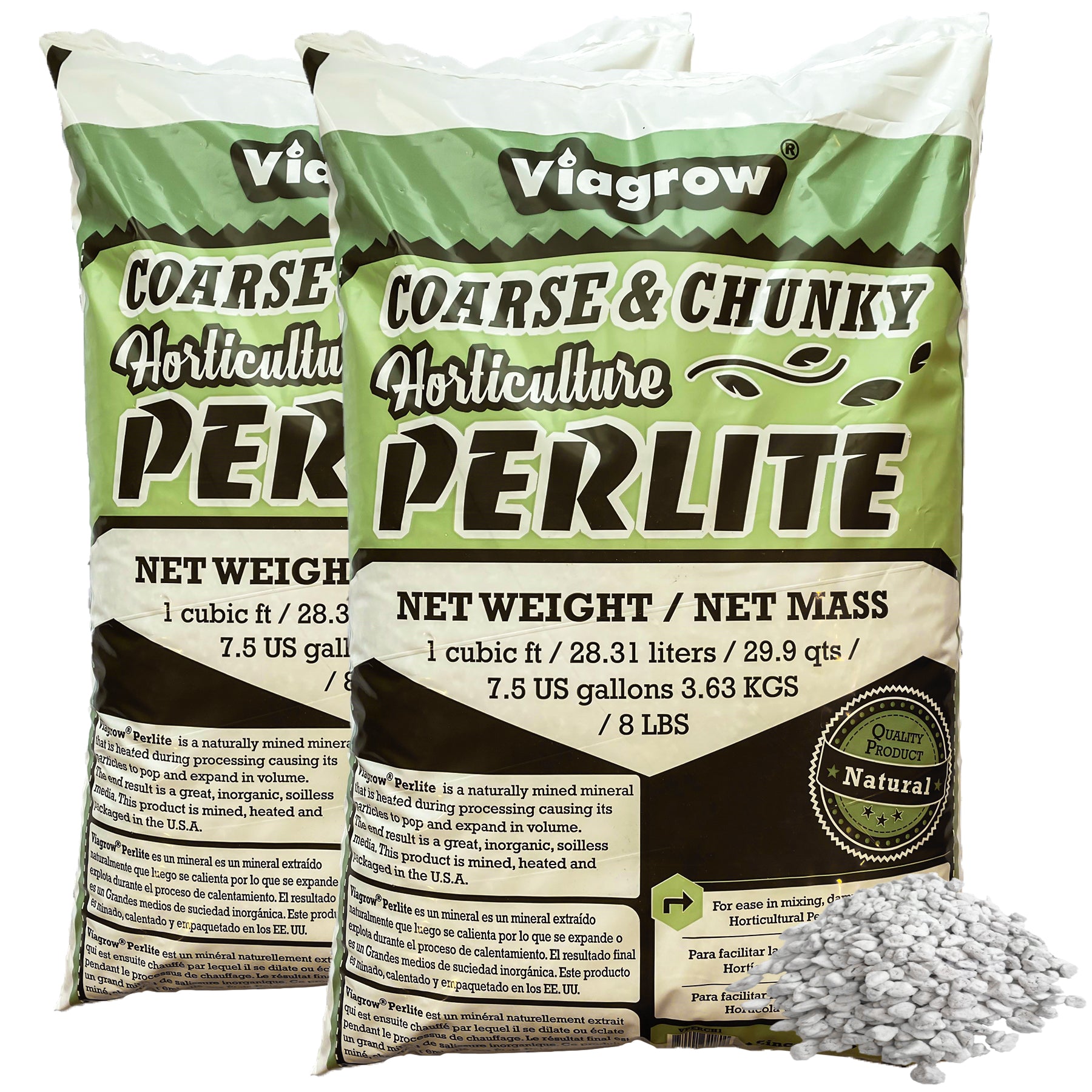 The Harvest Company 1 cu. ft. (28.31L) Perlite Coarse and Chunky Grade White Soil Amendment (Packs)