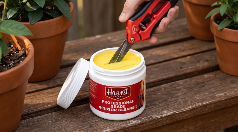 Wipe the blade between plants