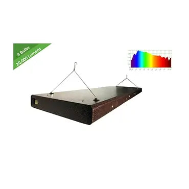 The Harvest Company 4 ft. T5 High 1-Bulb Output Fluorescent Grow Light Fixture