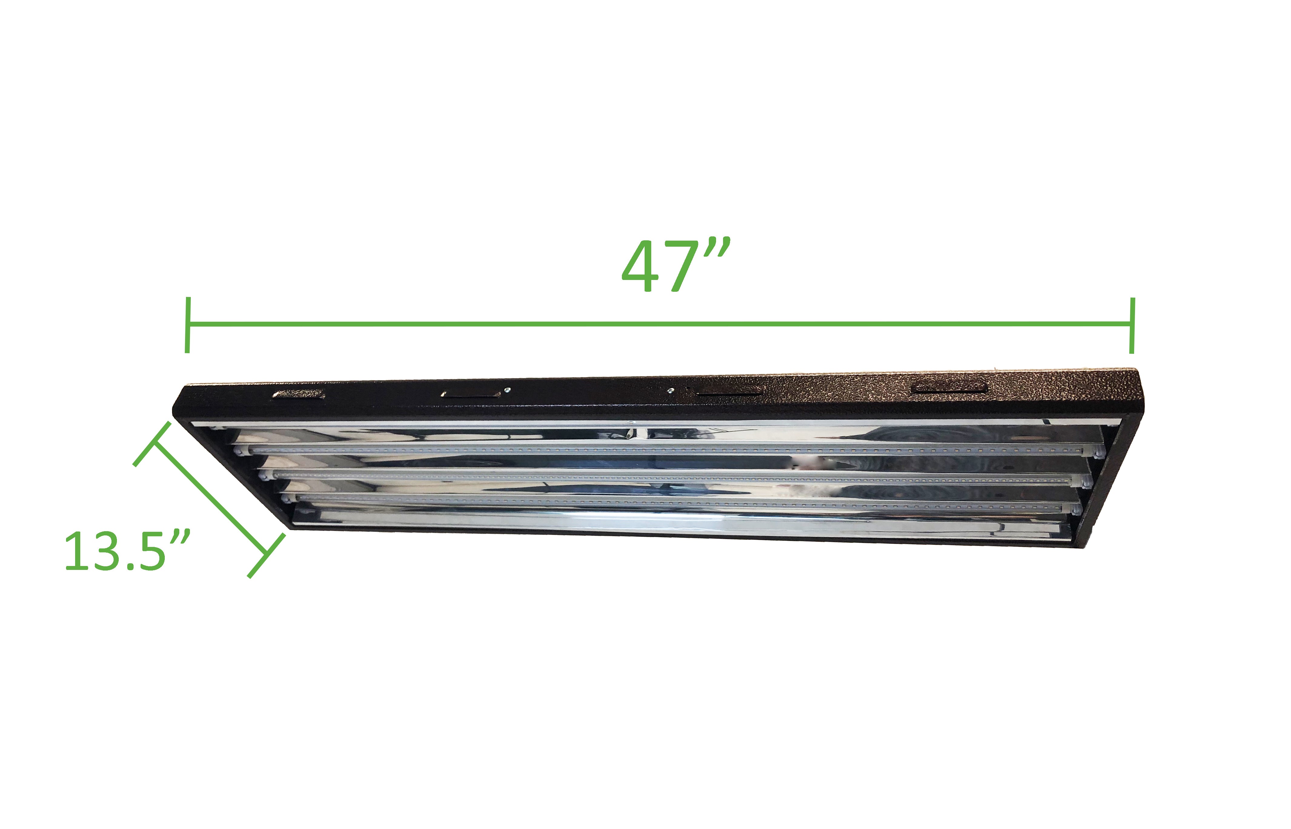 The Harvest Company 4 ft. T5 High 1-Bulb Output Fluorescent Grow Light Fixture