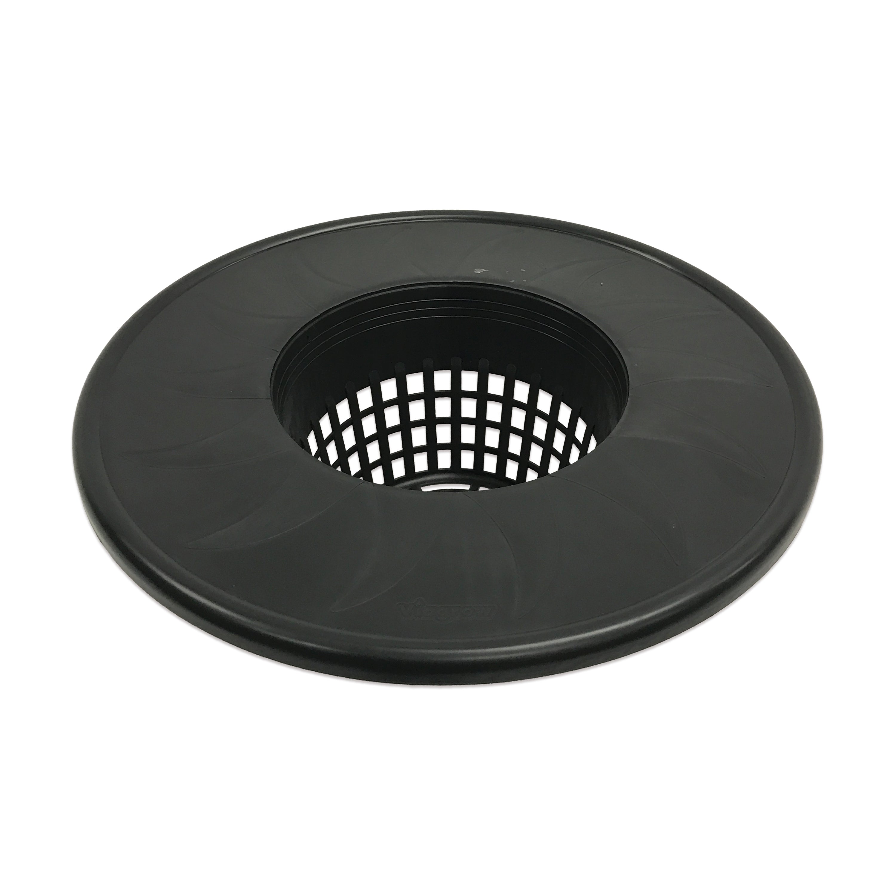 The Harvest Company 6 in. Mesh Pot Bucket Lid Insert for 3.5 & 5 Gal. Hydroponic Buckets – Black Plastic Net Cup, 6 in. x 4.5 in. Deep 96-Case
