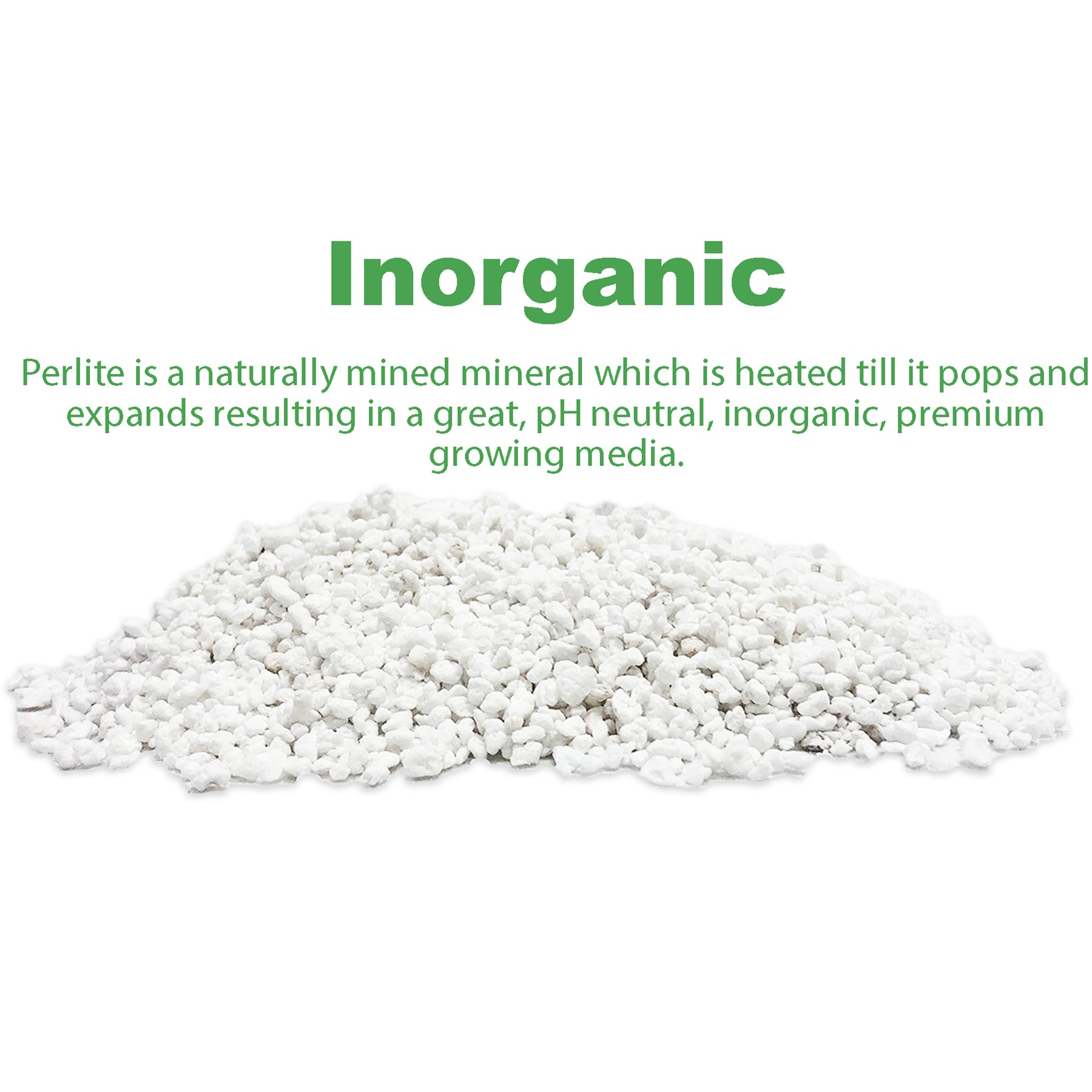 The Harvest Company 1 cu. ft. Perlite + 1 cu. ft. Vermiculite + 5 kg Coco Coir Grow Media Blend, Makes 128 qt. / 32 gal. / 4.4 cu. ft. (VCCBERPER1)