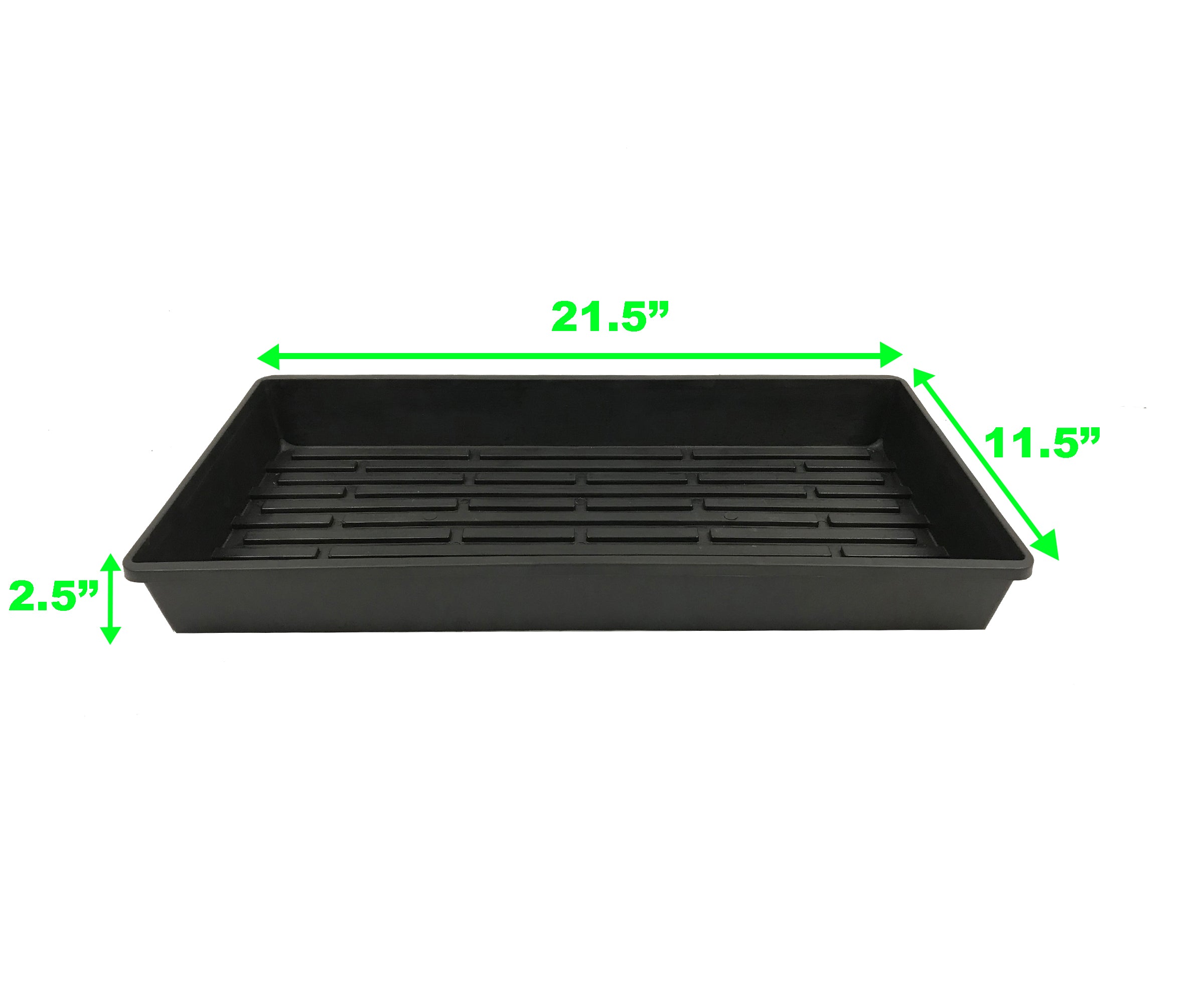 The Harvest Compan Seedling Staion Kit with 10 in. x 20 in. Propagation Flat Tray, 72-Cell Insert, 7 in. Tall Dome, and Heat Mat (VTDK1)