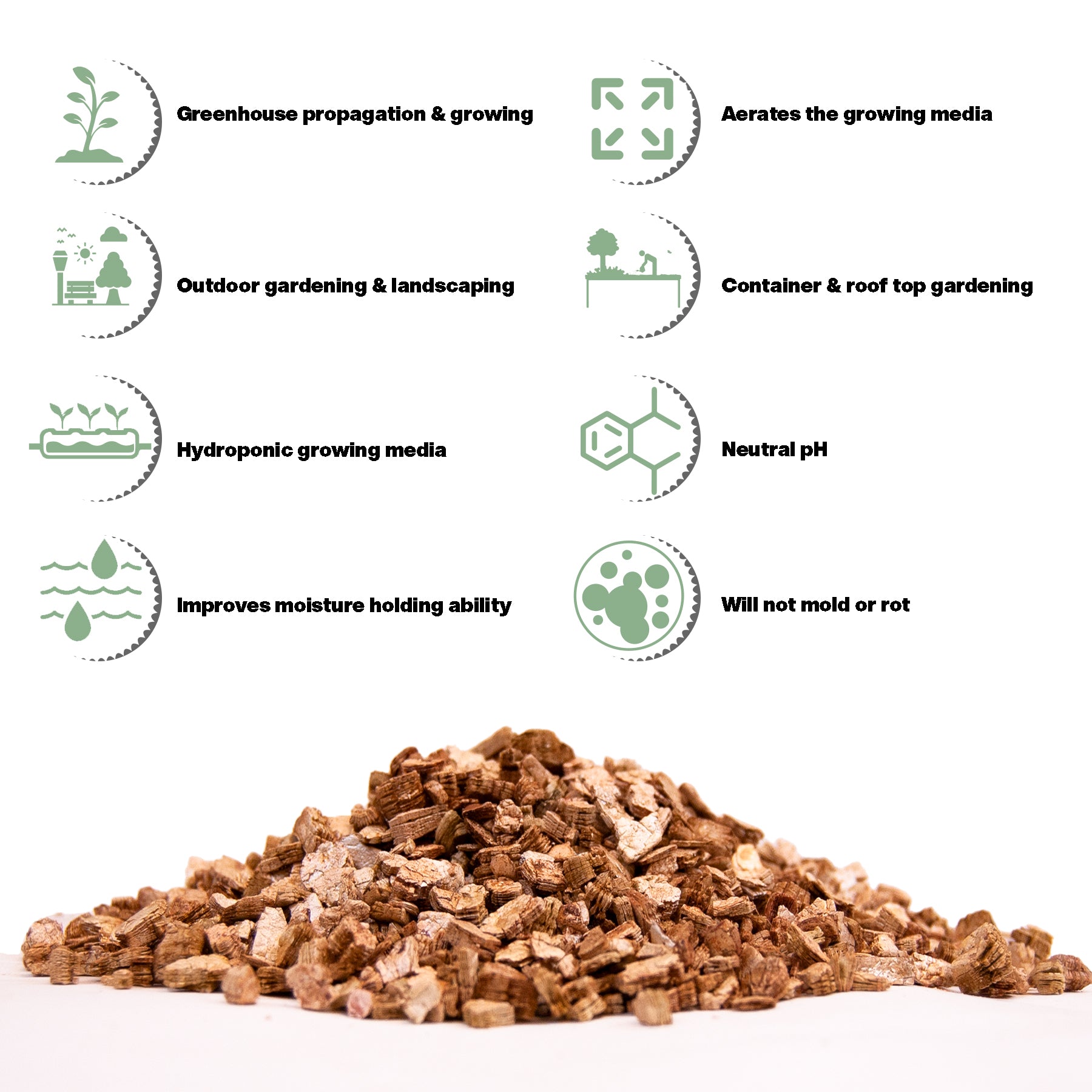 Viagrow 16 qt. (0.5 cu. ft.) Coarse and Chunky Grade Vermiculite Soil Amendment