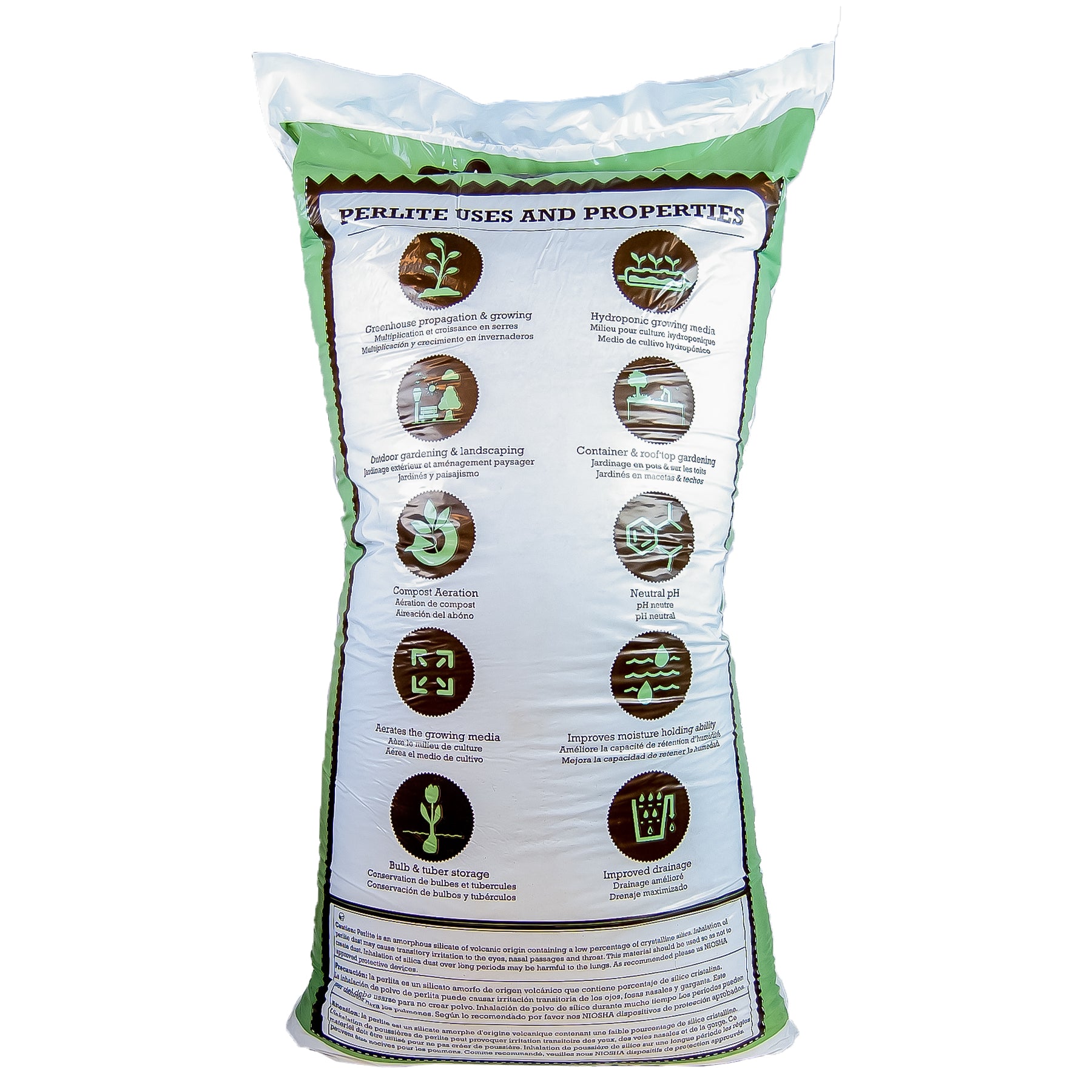 Viagrow 4 cu. ft. (113L) Perlite Coarse and Chunky Grade White Soil Amendment