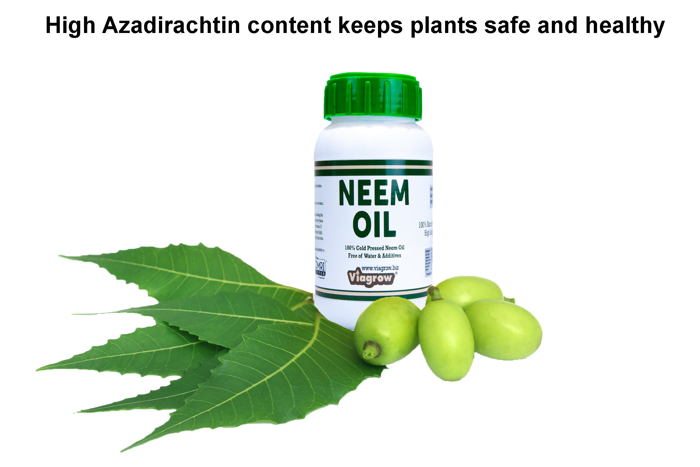 Viagrow 8 oz. Organic Cold Pressed Neem Oil Seed Extract