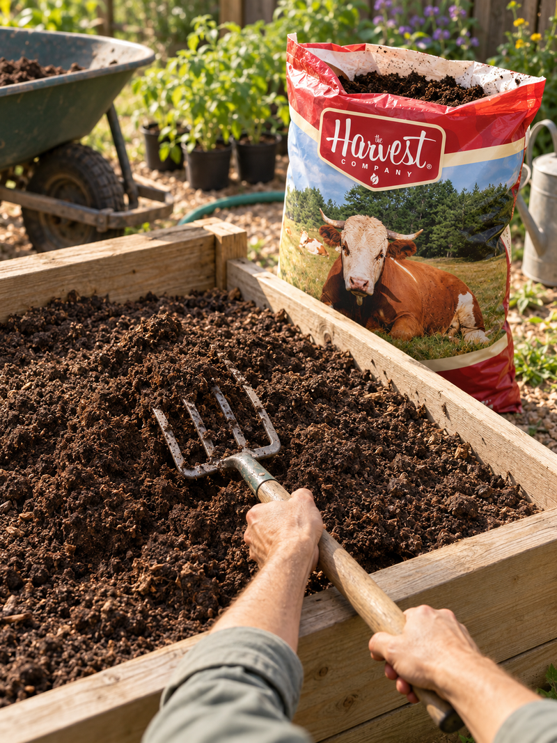 Organic Amendments: Worm Castings and Aged Manure