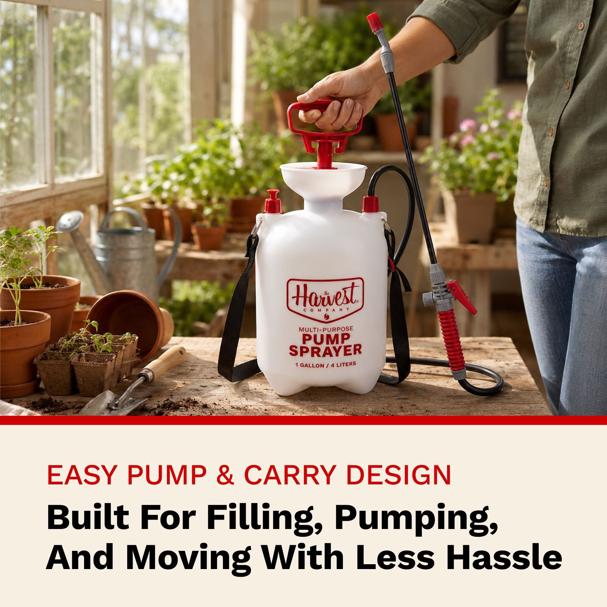 The Harvest Company Multi-Purpose Lawn and Garden Pump Sprayer