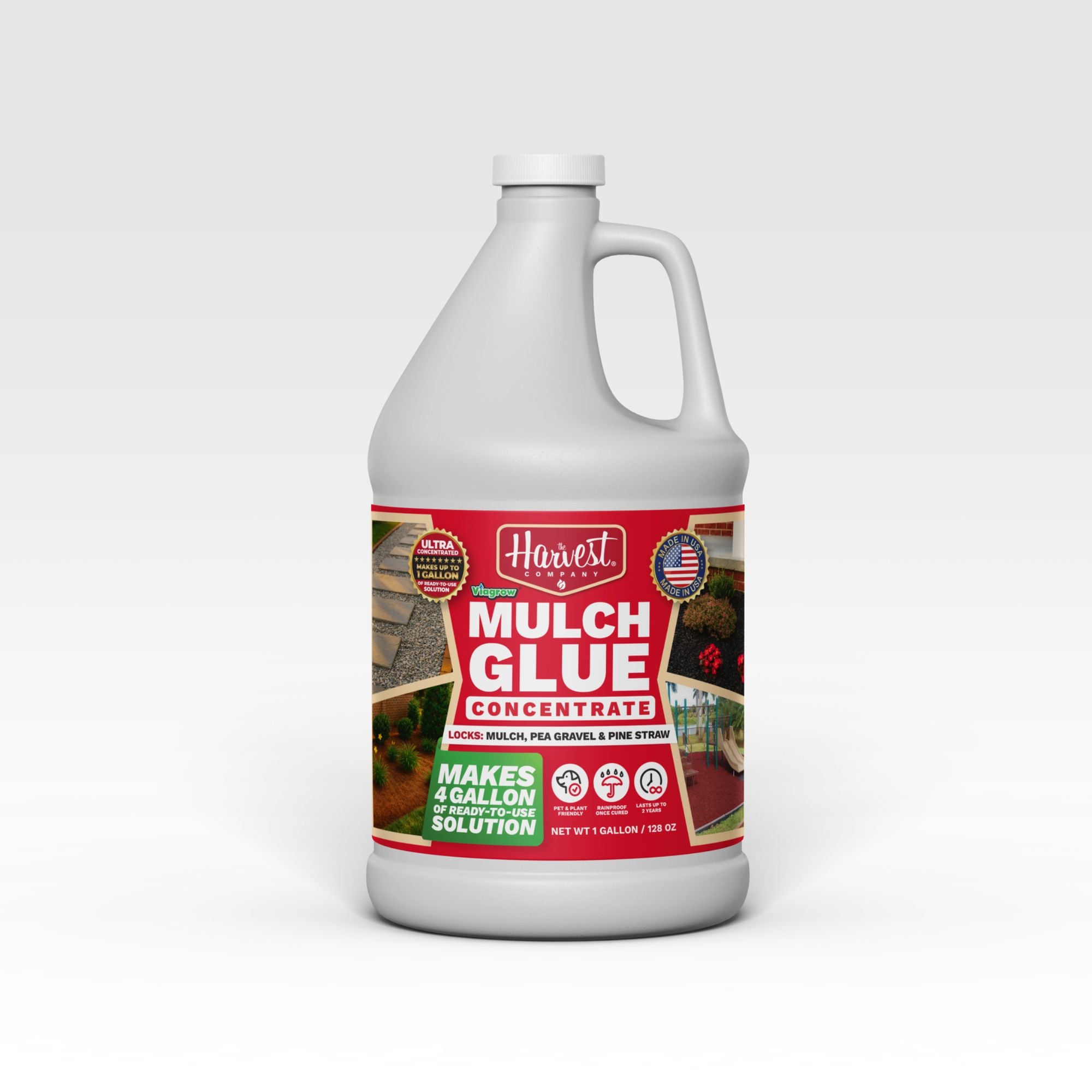 The Harvest Company Mulch Glue Landscape Adhesive