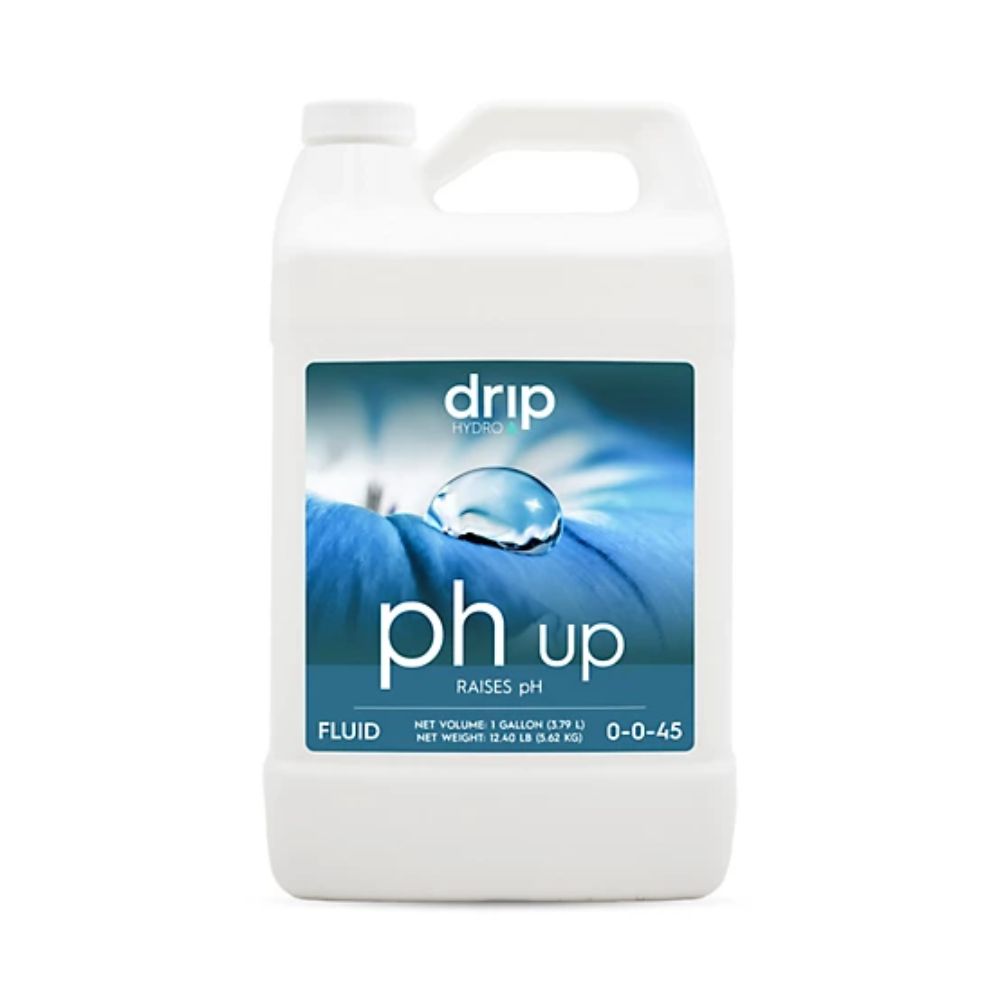 Drip Hydro pH Up pH Buffer Hydroponic Nutrient Solution, 0-0-45