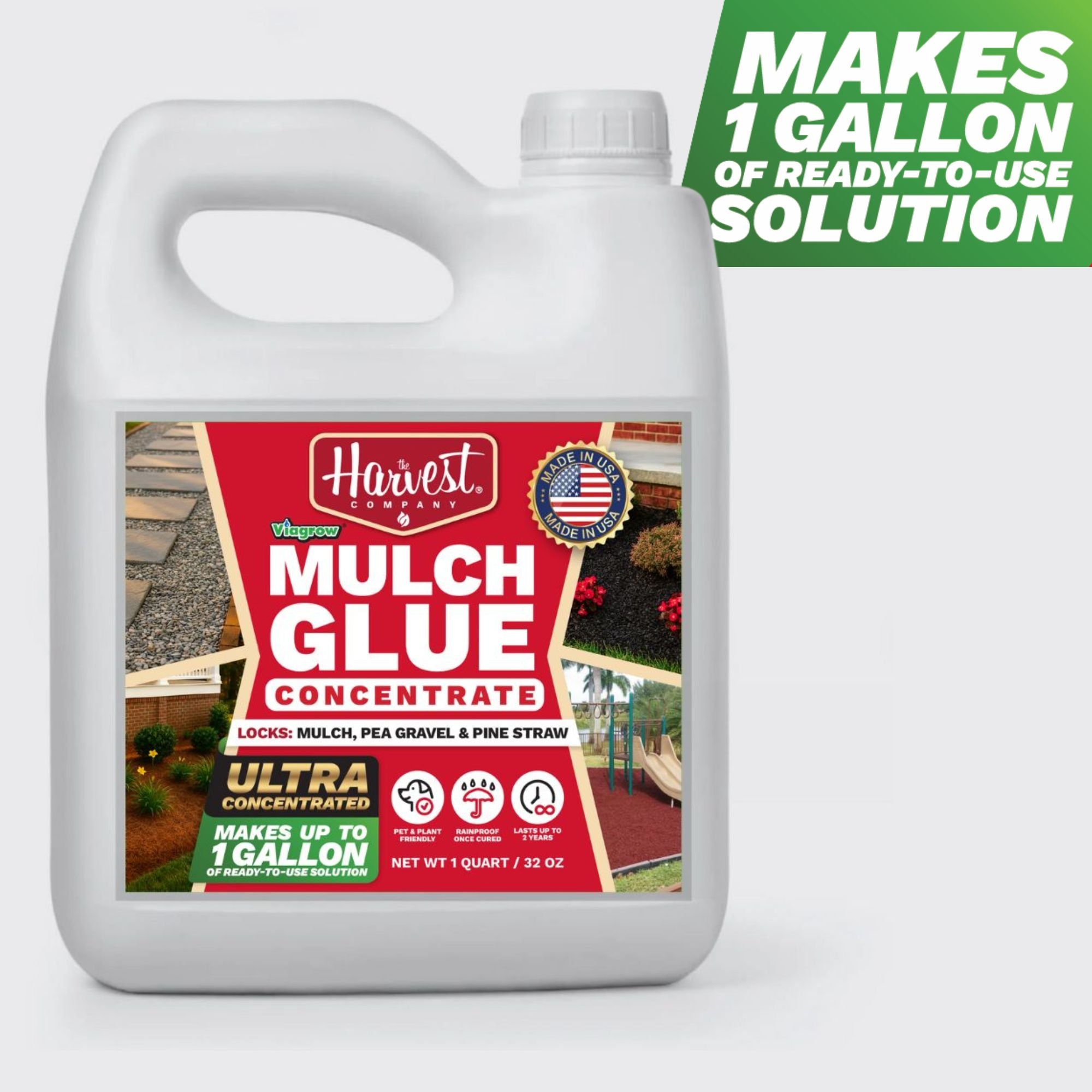 The Harvest Company Mulch Glue Landscape Adhesive