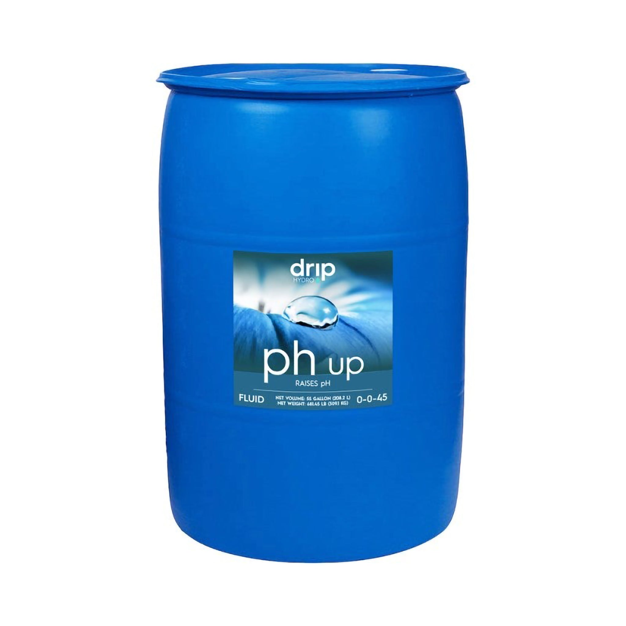 Drip Hydro pH Up pH Buffer Hydroponic Nutrient Solution, 0-0-45