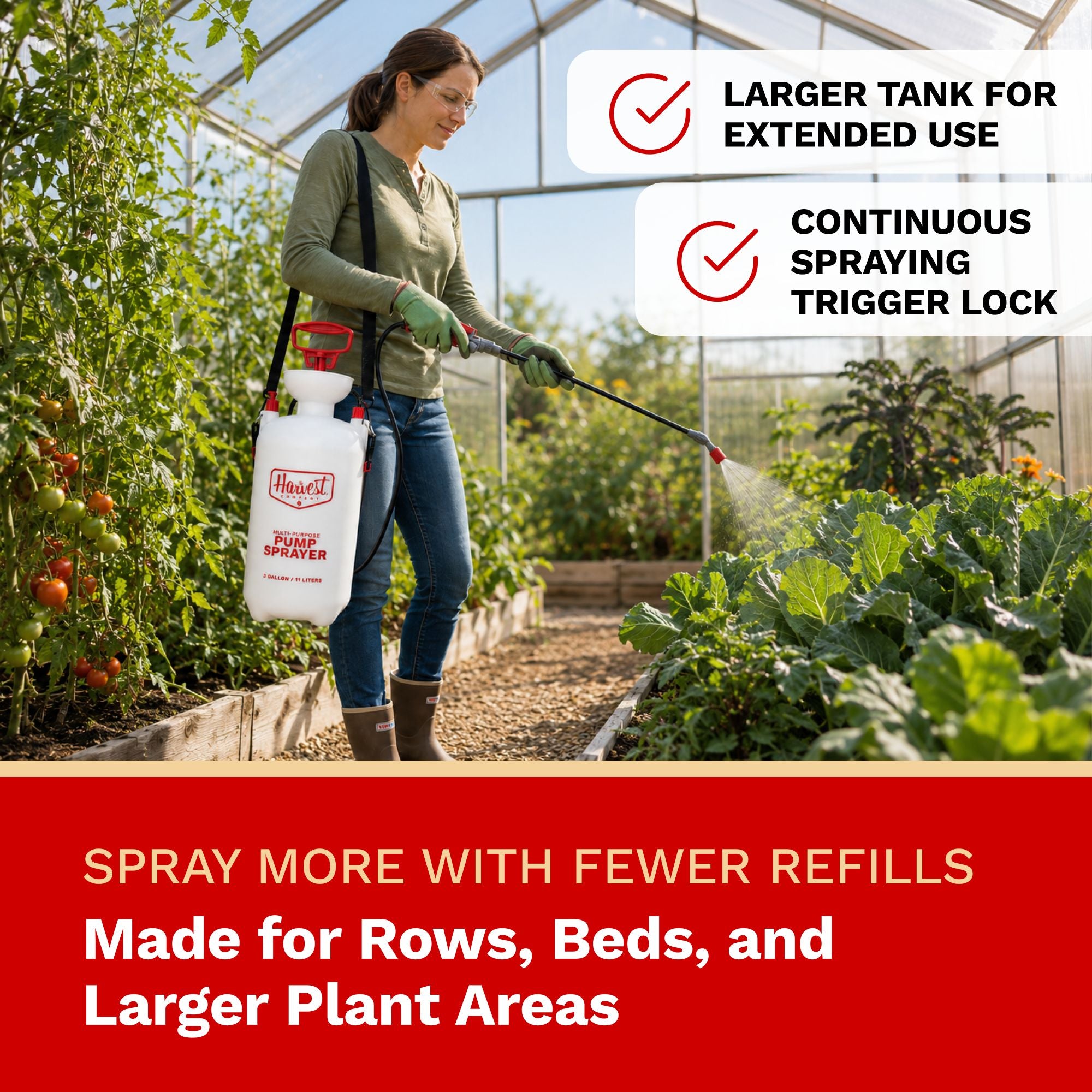 The Harvest Company Multi-Purpose Lawn and Garden Pump Sprayer