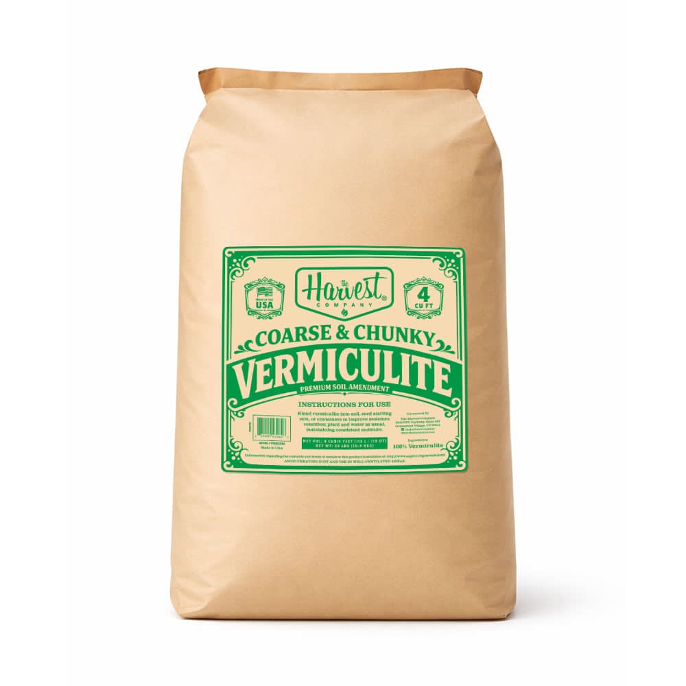 The Harvest Company 4 cu. ft. (127L) Coarse and Chunky Grade Vermiculite Natural Soil Amendment (Packs)