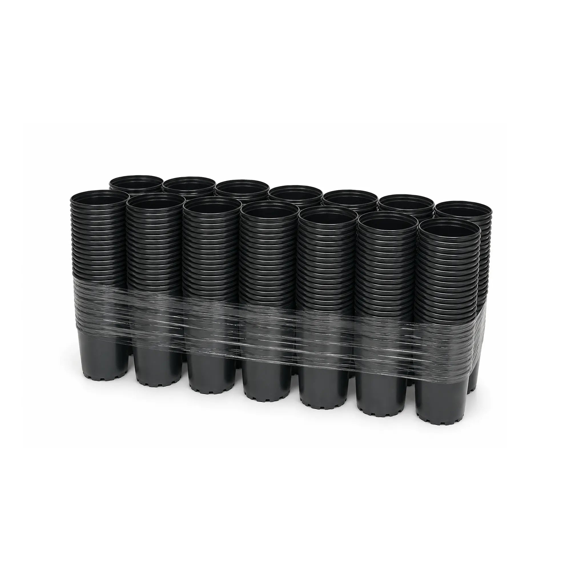 The Harvest Company 1/2 gal. 6.5 in. L x 5.25 in. W x 6.5 in. H Black Indoor/Outdoor Plastic Nursery Pot