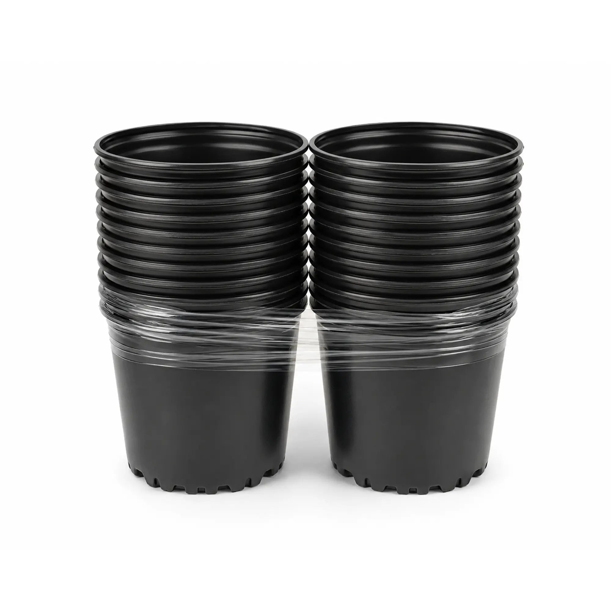 The Harvest Company 2 gal. 9.5 in. L x 7.5 in. W x 8.125 in. H Black Indoor/Outdoor Plastic Nursery Pot