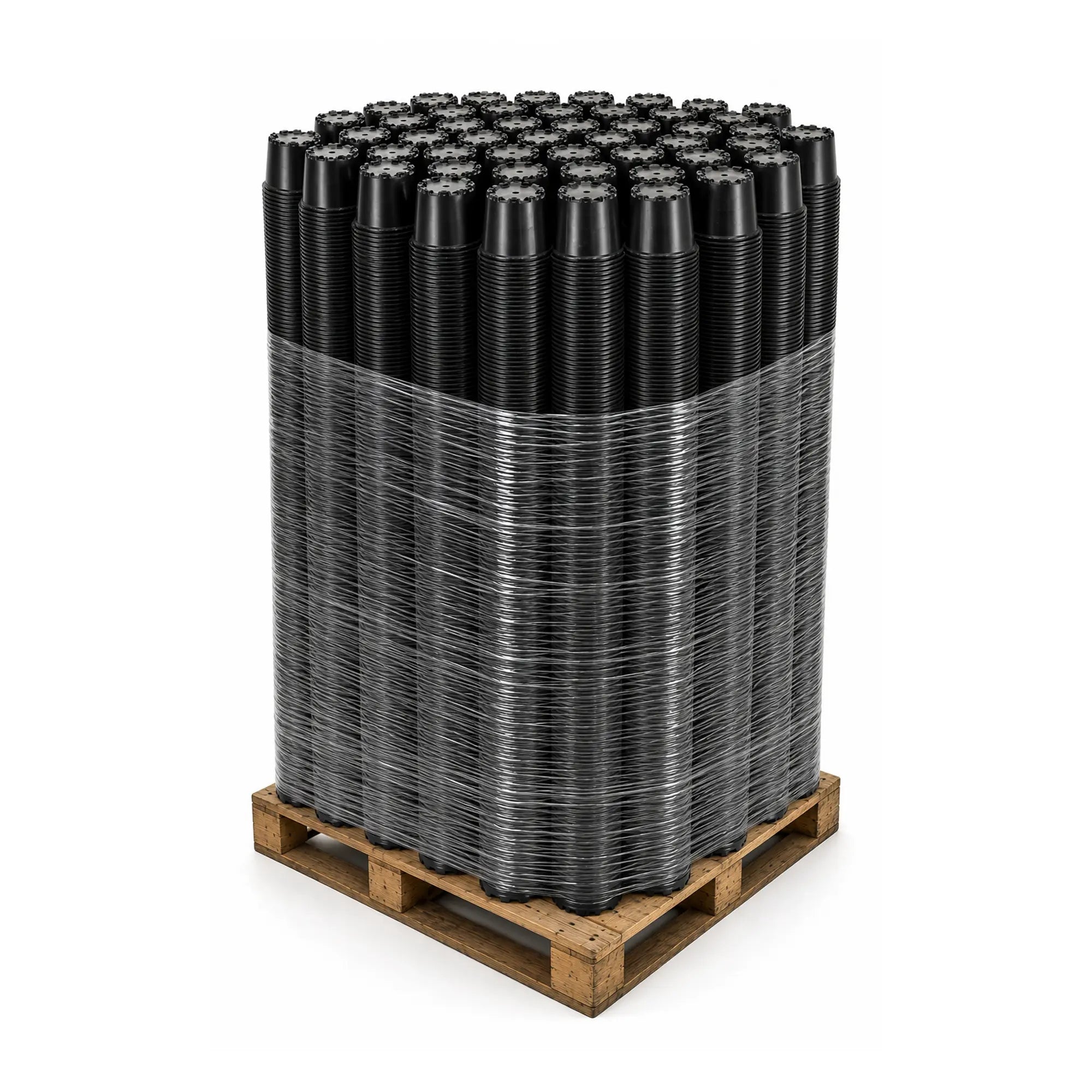 The Harvest Company 2 gal. 9.5 in. L x 7.5 in. W x 8.125 in. H Black Indoor/Outdoor Plastic Nursery Pot