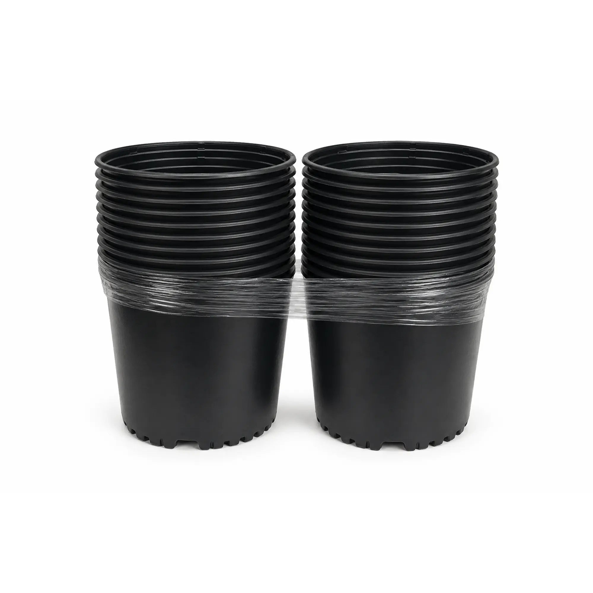 The Harvest Company 3 gal. 11.5 in. L x 9.13 in. W x 9.63 in. H Black Indoor/Outdoor Plastic Nursery Pot