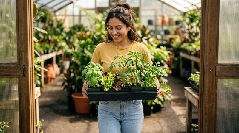 Pick up the plants