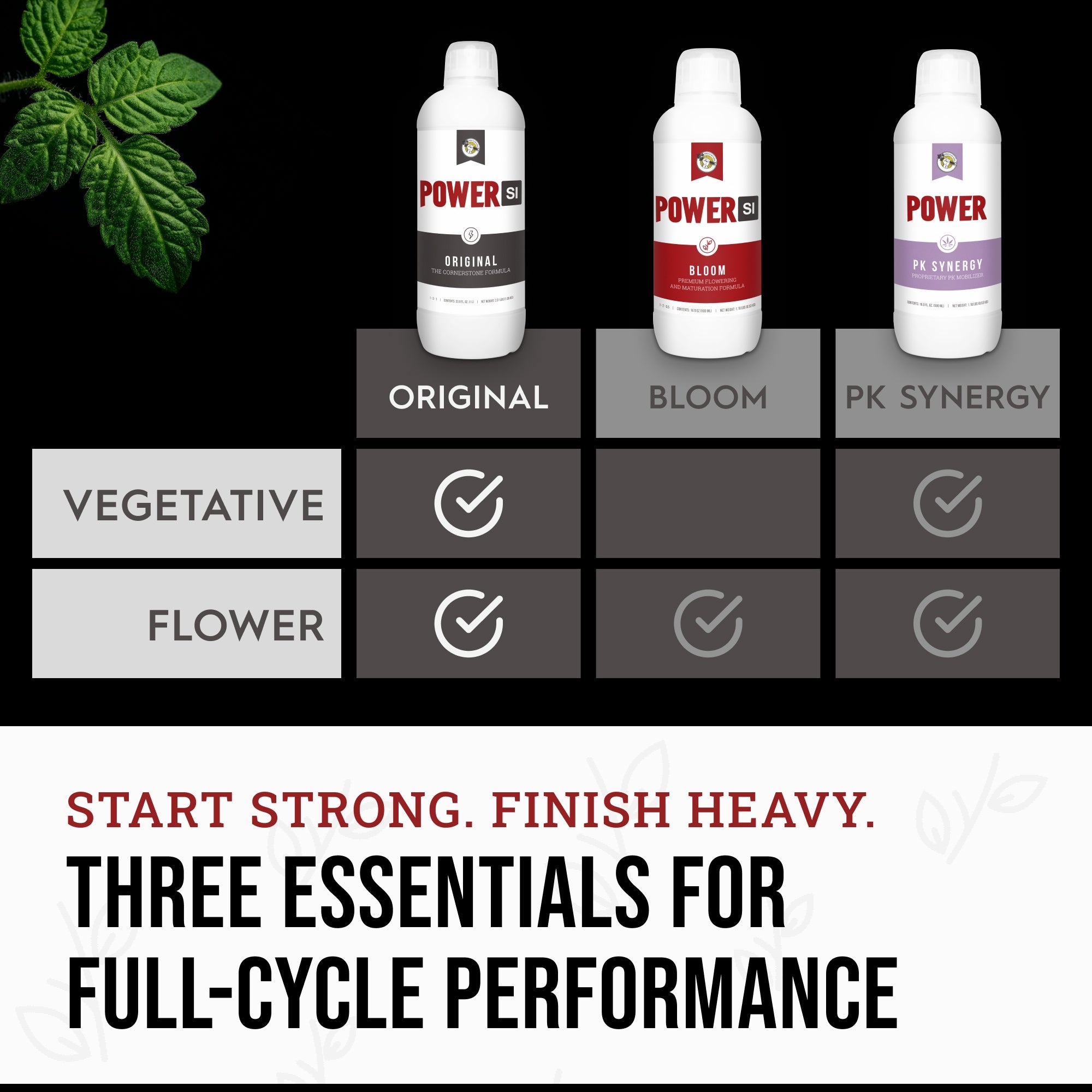 Power Si Original Liquid Plant Fertilizer with Silica Biomix 1-3-1