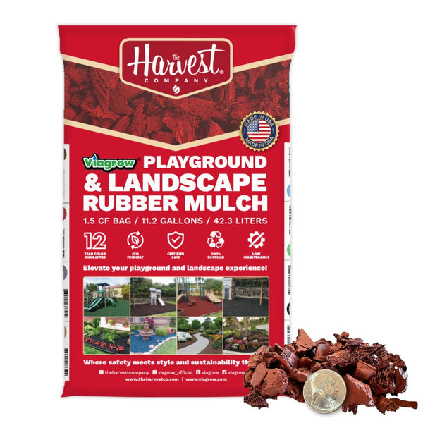 Natural Red Wood Playground Mulch