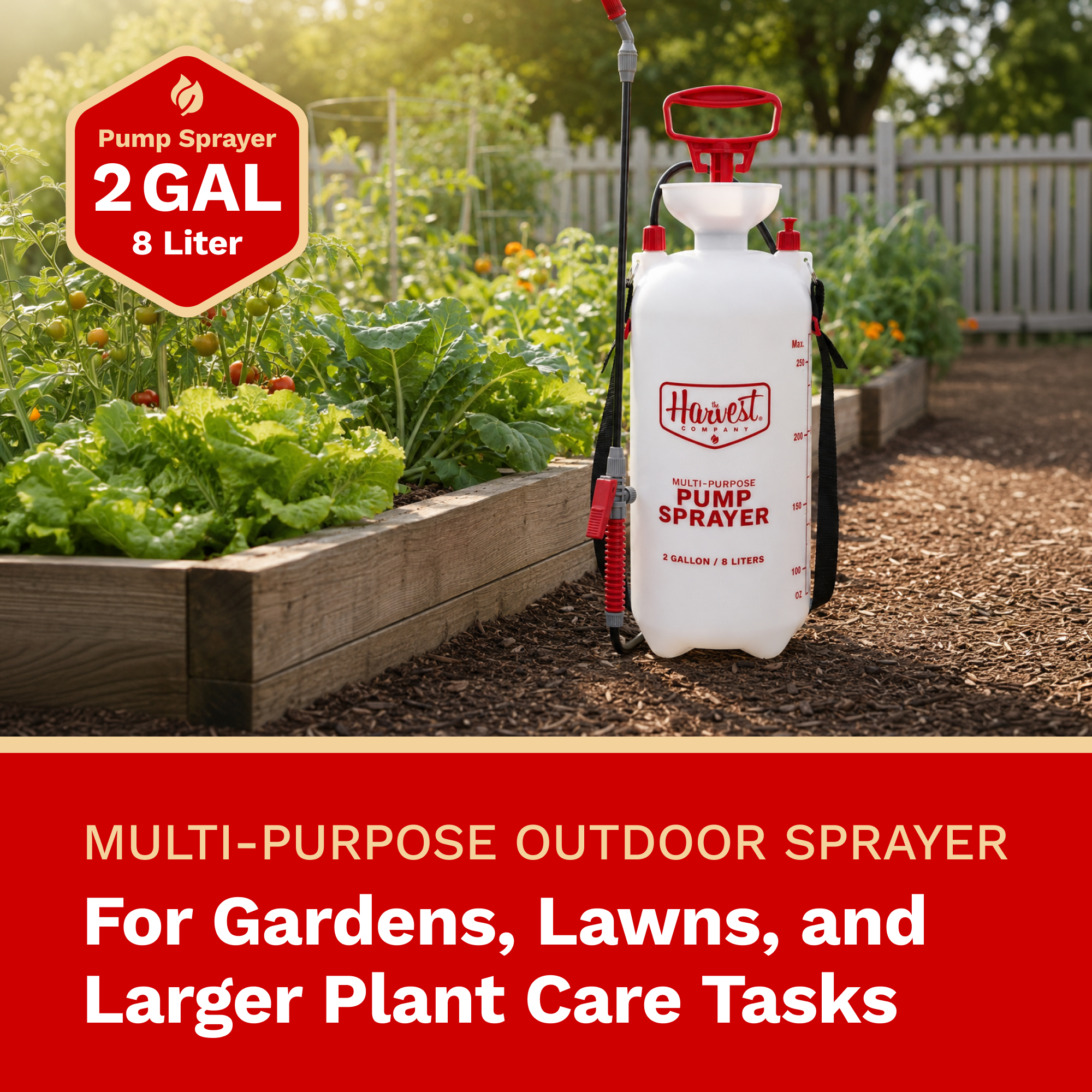 The Harvest Company Multi-Purpose Lawn and Garden Pump Sprayer
