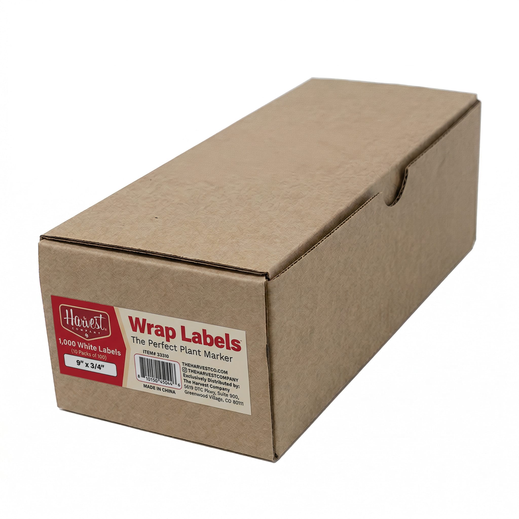 Harvest Company cardboard box 