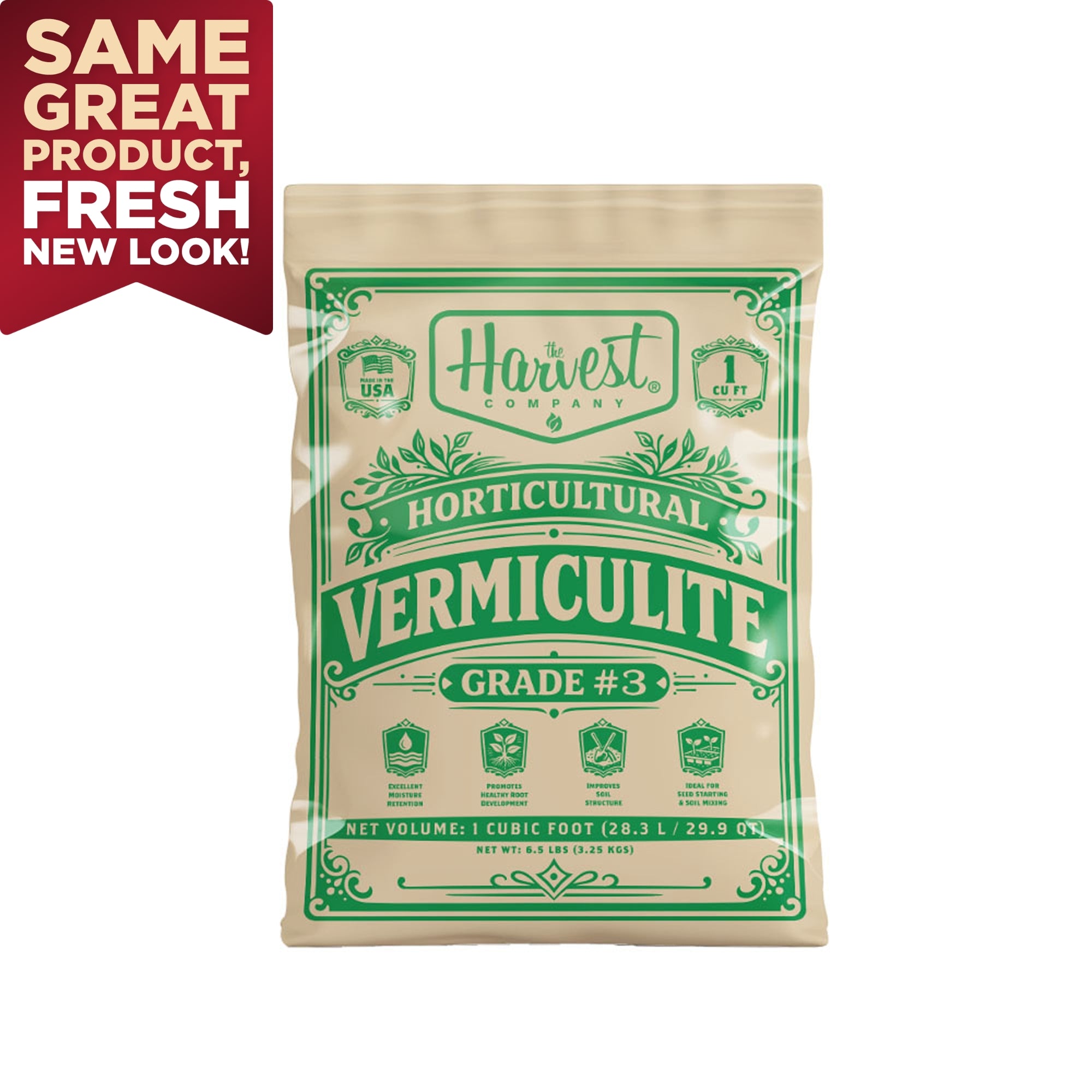 The Harvest Company 1 cu. ft. Horticultural Vermiculite Natural Soil Amendment