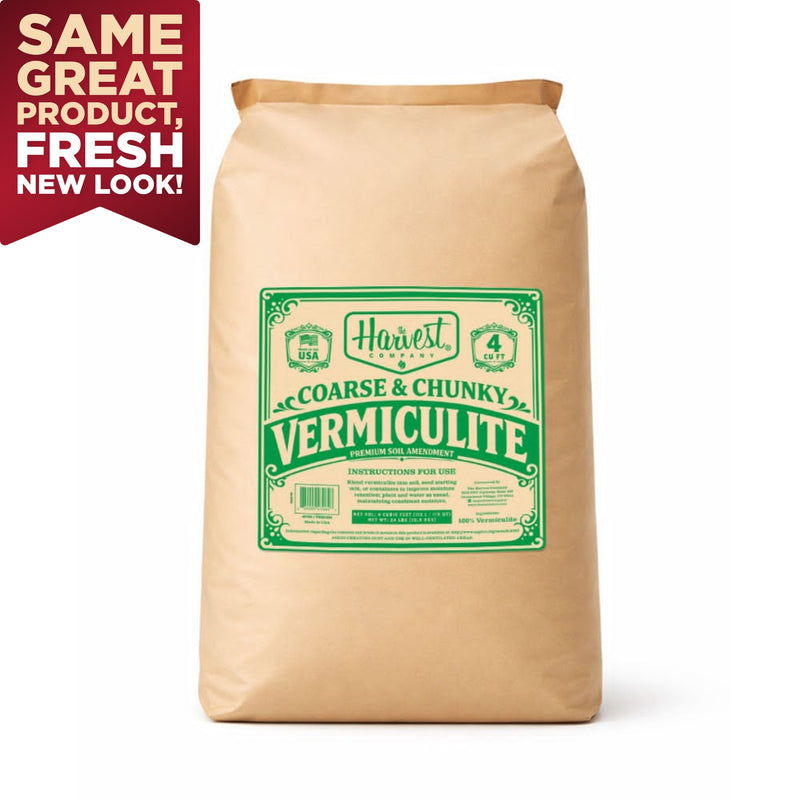 The Harvest Company 4 cu. ft. (127L) Coarse and Chunky Grade Vermiculite Natural Soil Amendment