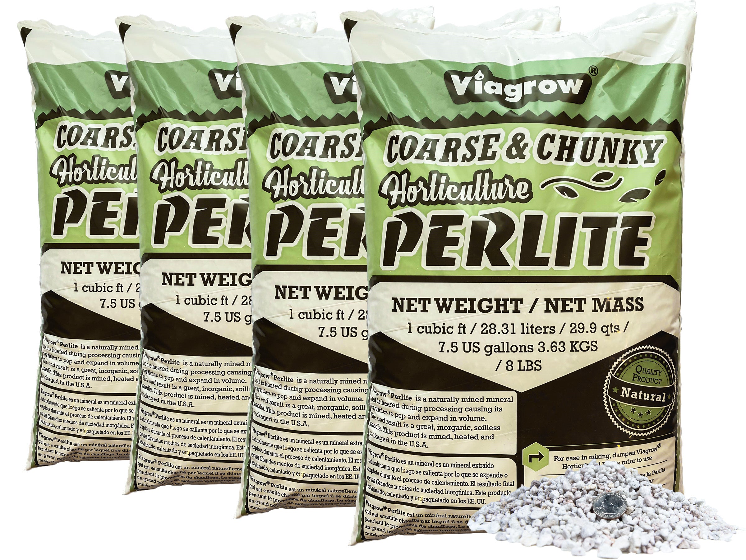 The Harvest Company 1 cu. ft. (28.31L) Perlite Coarse and Chunky Grade White Soil Amendment (Packs)