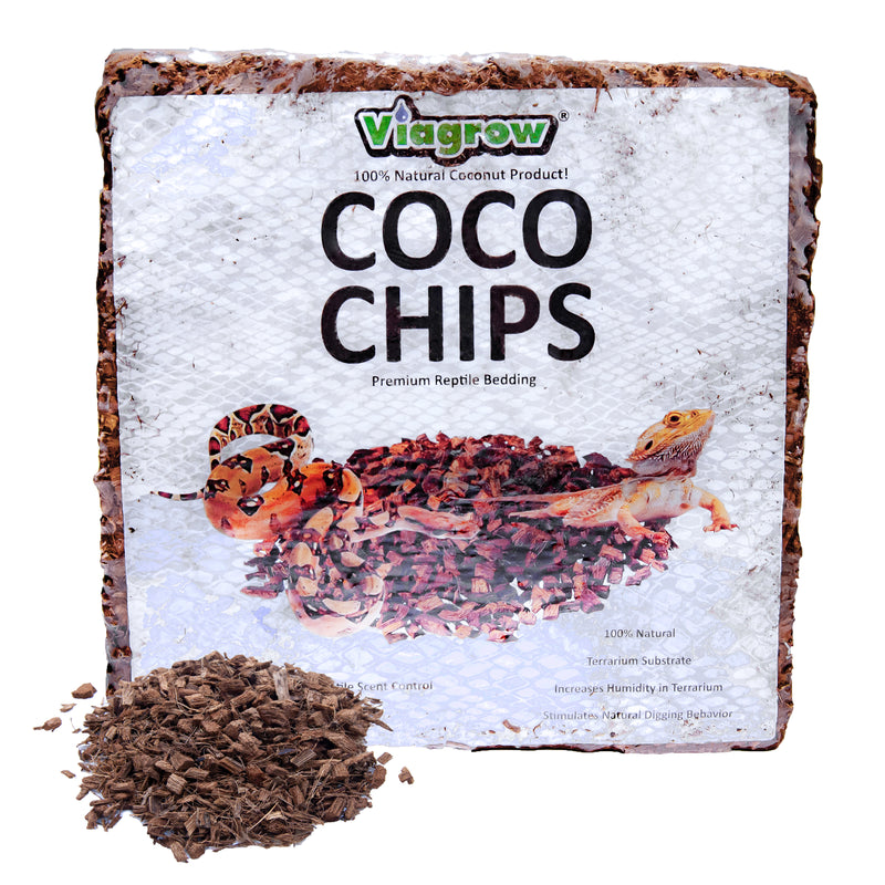 The Harvest Company 5 kg (10 lb.) Coco Chips Premium Reptile Bedding (Packs)