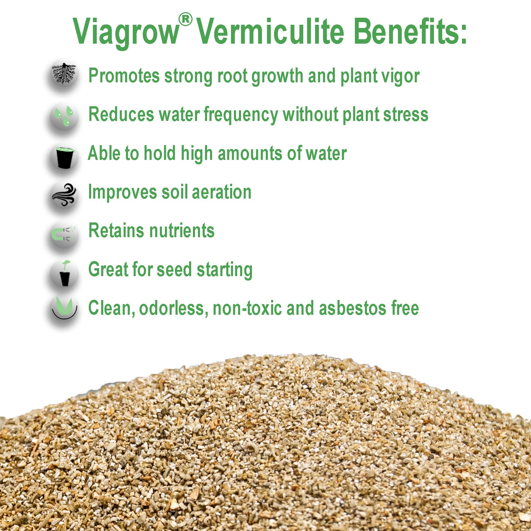 Viagrow 1 cu. ft. Horticultural Vermiculite Natural Soil Amendment