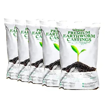 Viagrow 6 lb. Organic Premium Earthworm Castings Natural Soil Builder and Soil Amendment