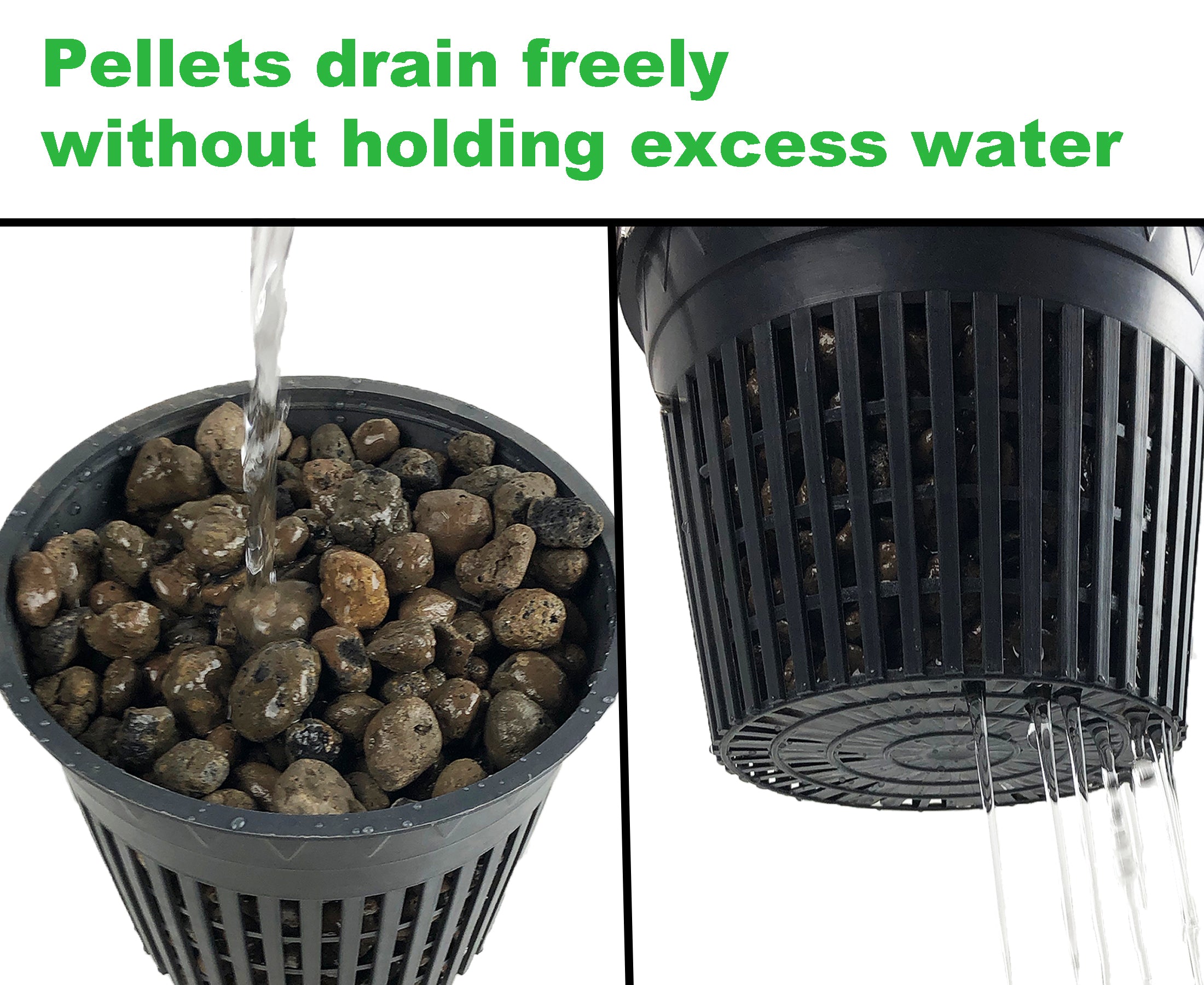 Viastone 50L Expanded Clay Pebbles Irregular Grow Rocks Hydroponic Growing Medium